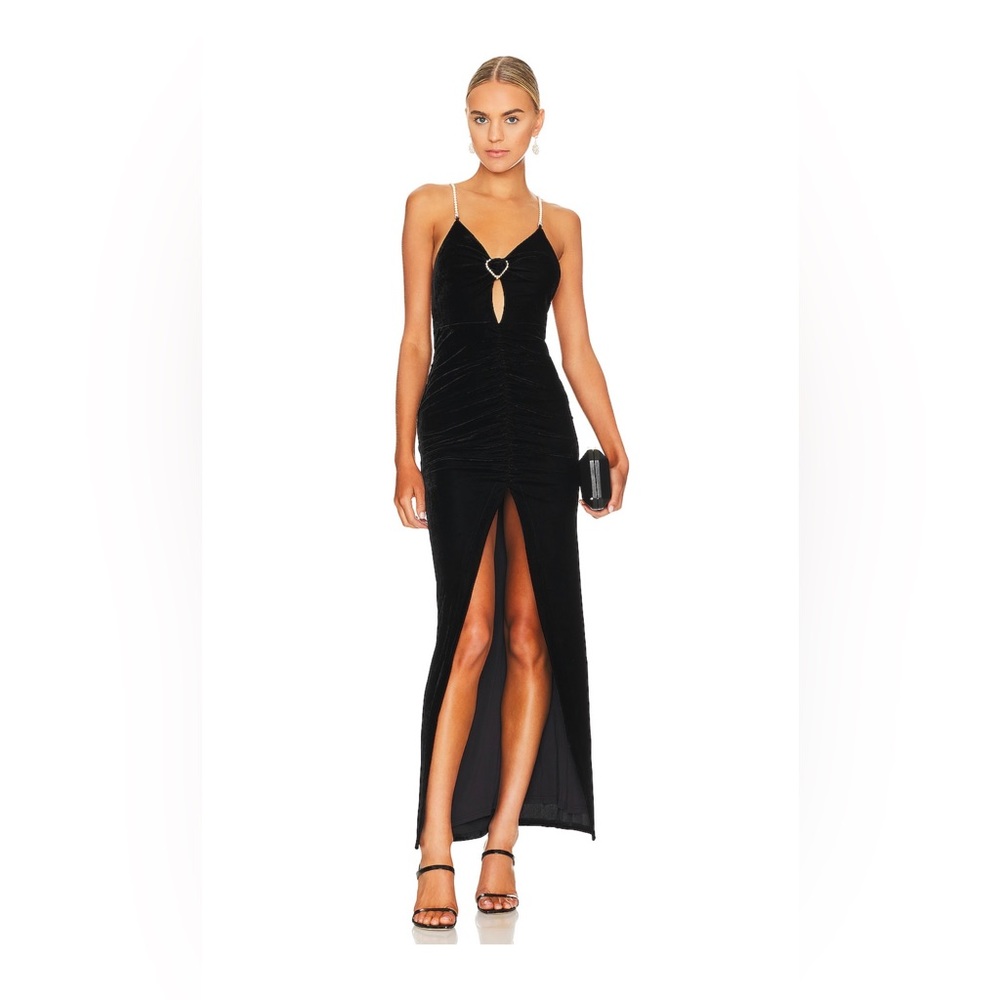 MAJORELLE Amore Gown in Black